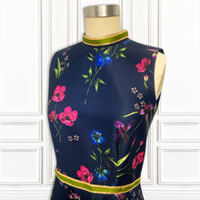 Neo Print Stretch Italian Scuba Mini Dress - Luxury Hamptons Collection