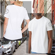 Nonbinary RP White Crewneck Modern Graphic T-Shirt - Sustainable Limited Edition Collection
