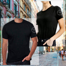 Nonbinary RP Black Crewneck Modern Graphic T-Shirt - Sustainable Limited Edition Collection